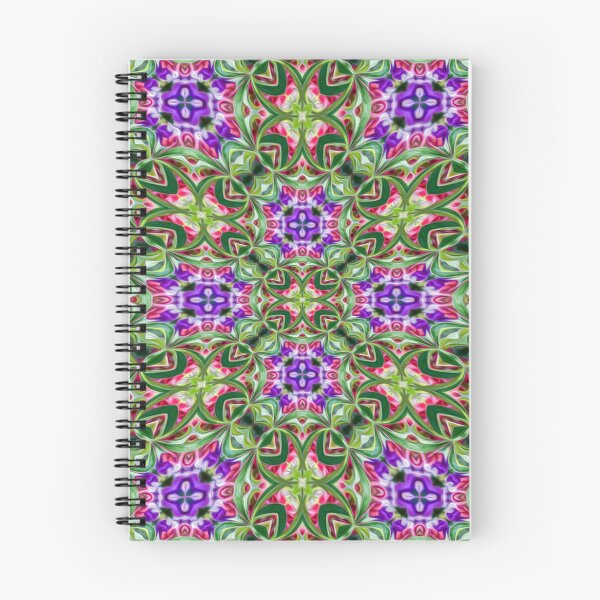 Item preview, Purple flower pattern designed and sold by Patternflower.