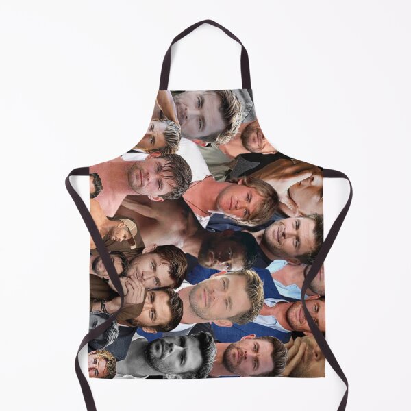 Item preview, chris hemsworth 2 photo collage designed and sold by T-shirtakStore.
