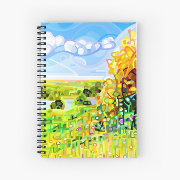 Almost Autumn - Mandy Budan Spiral Notebook