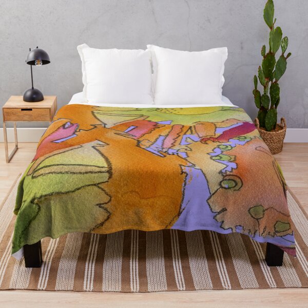 Item preview, Abstract Floral II/ Periwinkle designed and sold by Karen Eutemey.