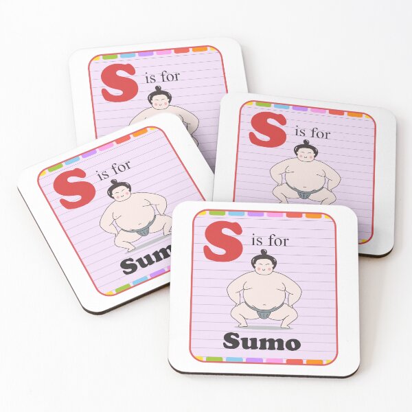 Item preview, Cute Sumo Alphabet Card - S if for Sumo designed and sold by Salukeart.