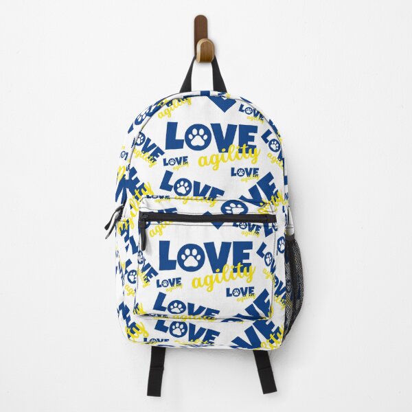 Item preview, Love agility in blue and yellow designed and sold by PausePapote.