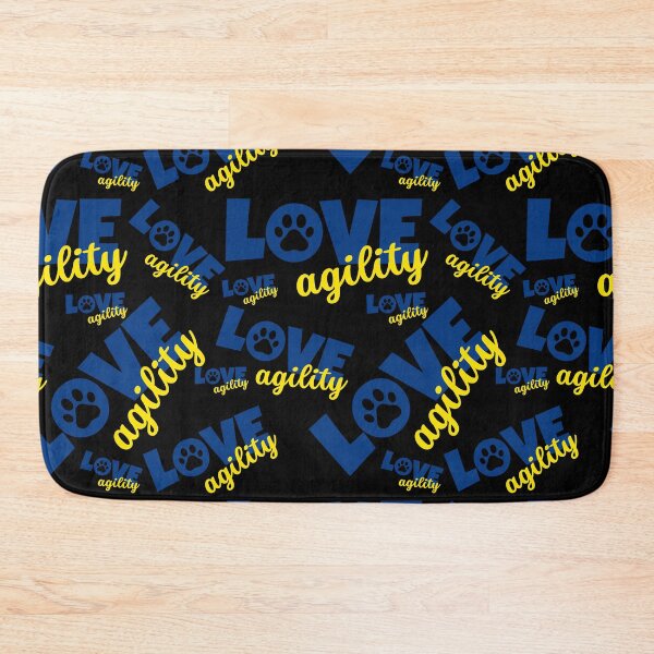 Item preview, Love agility in blue and yellow designed and sold by PausePapote.