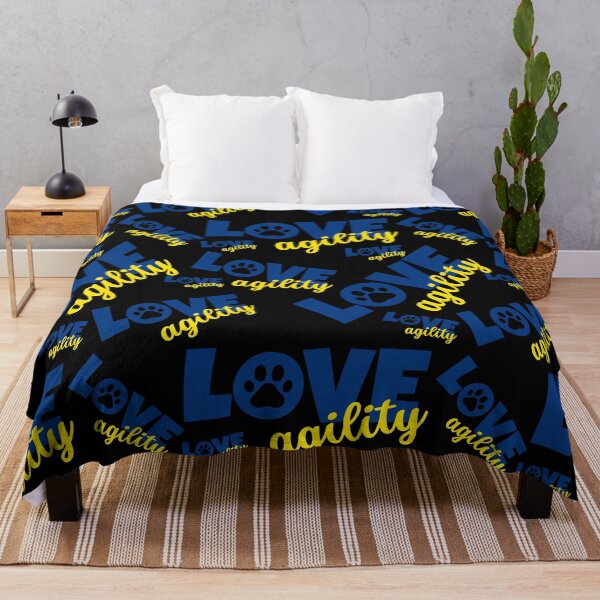 Item preview, Love agility in blue and yellow designed and sold by PausePapote.