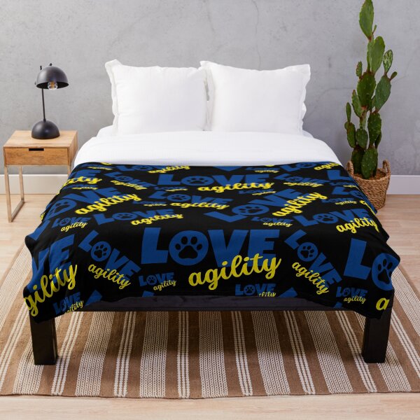 Item preview, Me encanta la agilidad en azul y amarillo. designed and sold by PausePapote.