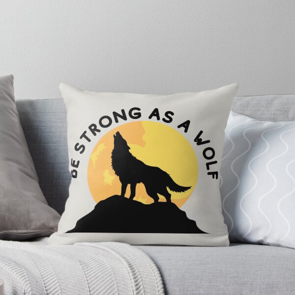 Item preview, be strong as a wolf designed and sold by jassnour.