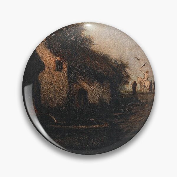 Item preview,  Village scene with a naked rider -  Franz Karl Basler-Kopp designed and sold by Vintage Designs +.