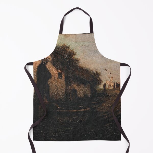 Item preview, Village scene with a naked rider - Franz Karl Basler-Kopp designed and sold by Vintage Designs +.