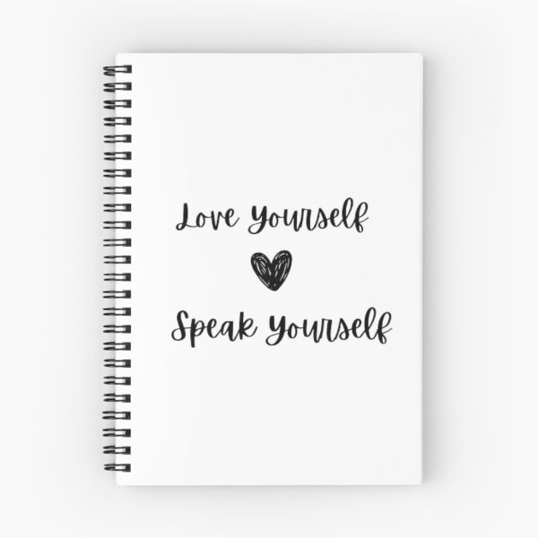 Item preview, LOVE YOURSELF SPEAK YOURSELF designed and sold by spunky-creation.