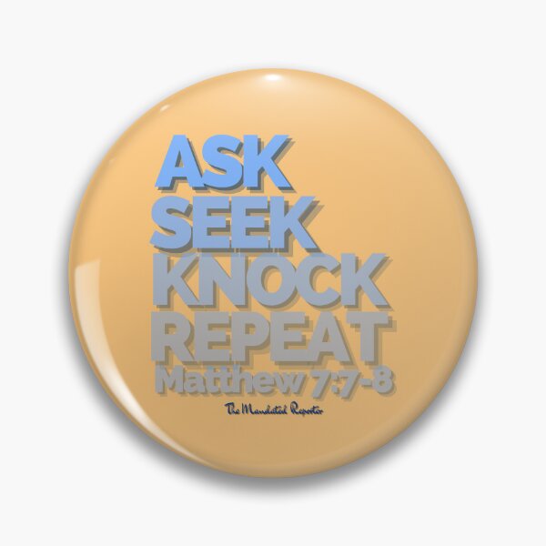 Item preview, Ask Seek, Knock Repeat - Topaz designed and sold by TheReporter1.