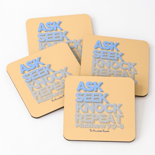 Item preview, Ask Seek, Knock Repeat - Topaz designed and sold by TheReporter1.