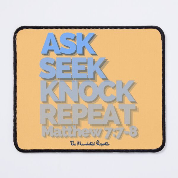 Item preview, Ask Seek, Knock Repeat - Topaz designed and sold by TheReporter1.