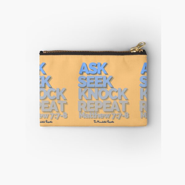 Item preview, Ask Seek, Knock Repeat - Topaz designed and sold by TheReporter1.