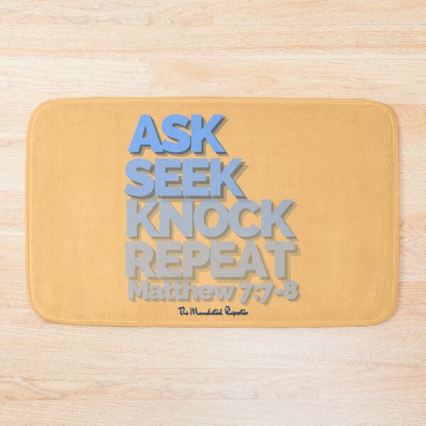 Item preview, Ask Seek, Knock Repeat - Topaz designed and sold by TheReporter1.