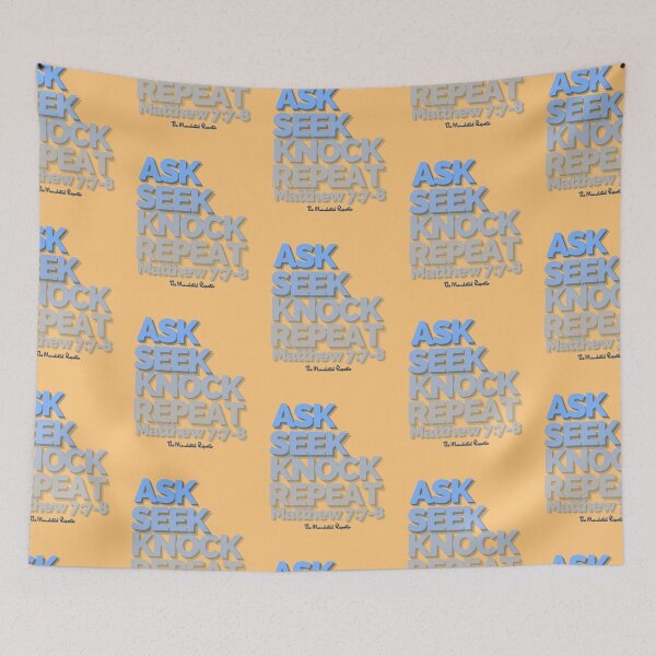 Item preview, Ask Seek, Knock Repeat - Topaz designed and sold by TheReporter1.