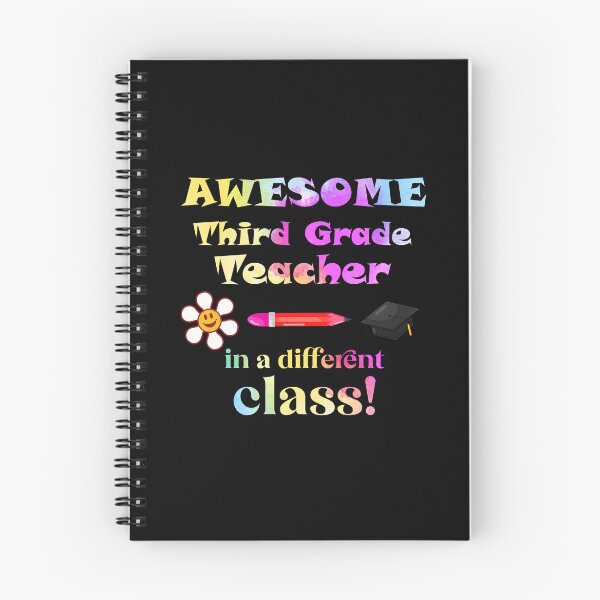 Item preview, AWESOME Third Grade Teacher in a different class! designed and sold by captainpeter.