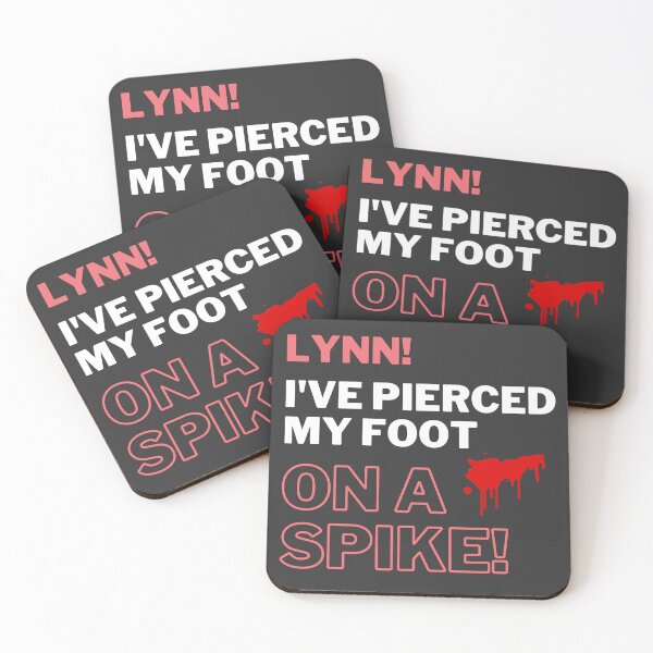 Item preview, ALAN PARTRIDGE - Pierced foot on a SPIKE designed and sold by Ew-i-am.