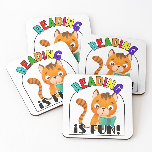 Item preview, Reading Is Fun Cat designed and sold by DWDiva.