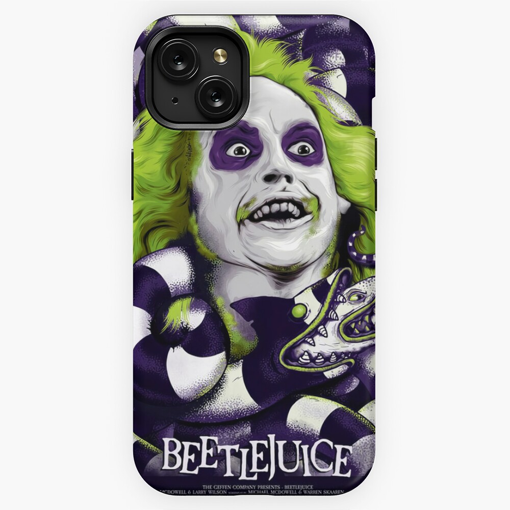 Beetlejuice Poster iPhone Case for Sale by PennyHowel