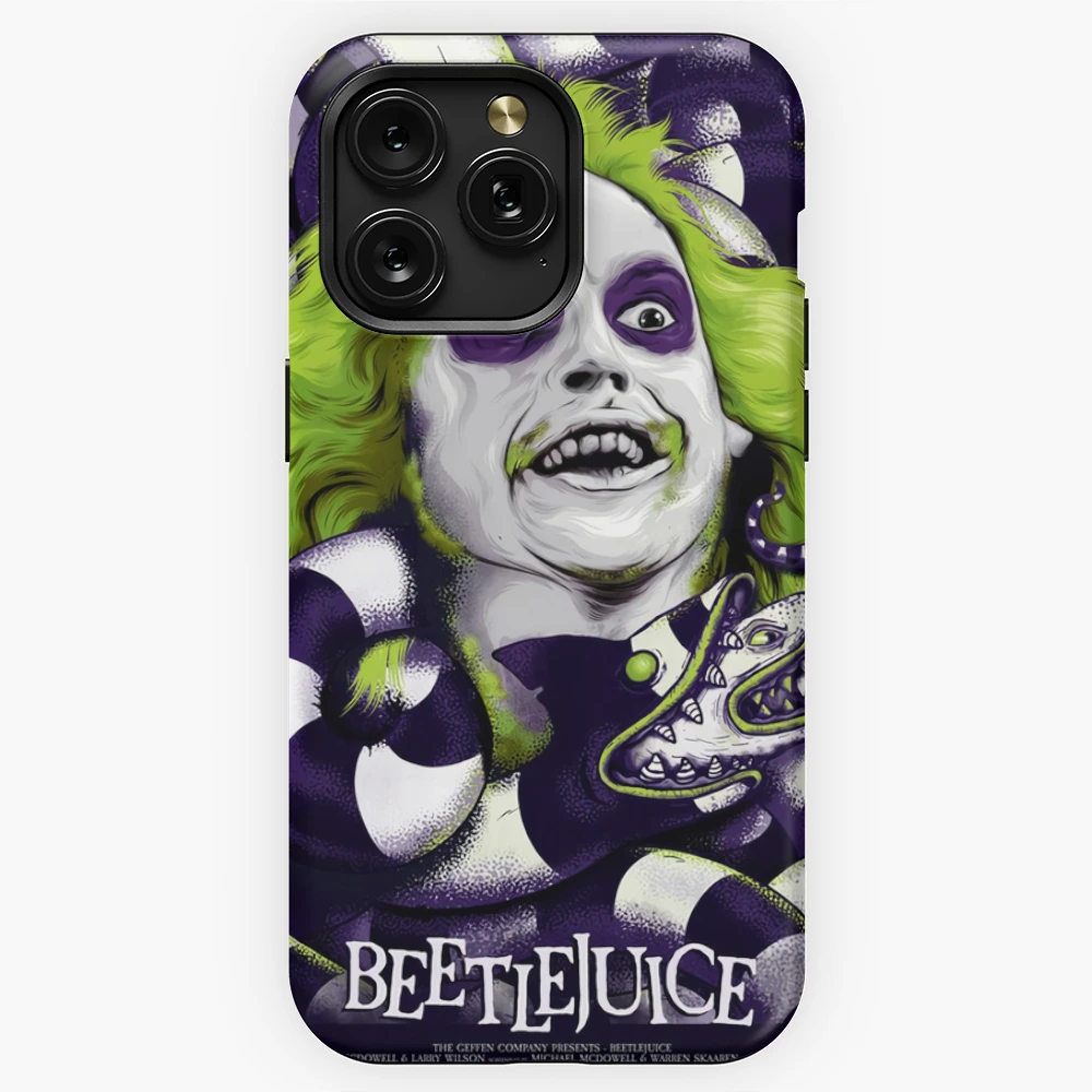 BEETLEJUICE TIM BURTON ART 2 iPhone 13 Pro Max Case Cover – casecentro