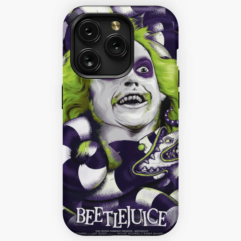 Beetlejuice Poster iPhone Case for Sale by PennyHowel