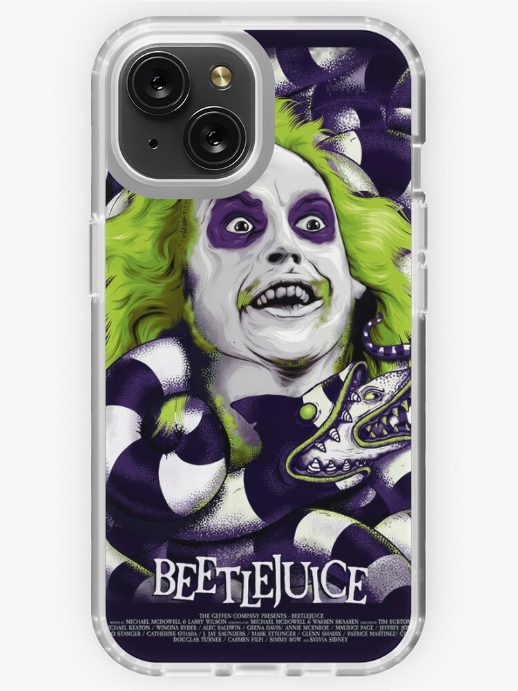 BEETLEJUICE TIM BURTON MOVE iPhone 14 Pro Max Case Cover