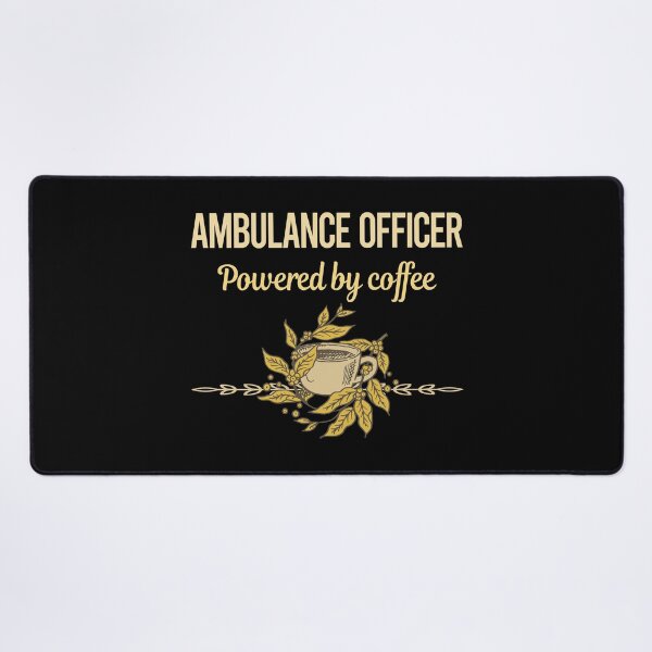 Item preview, Powered By Coffee Ambulance Officer designed and sold by trinayolkcelia.