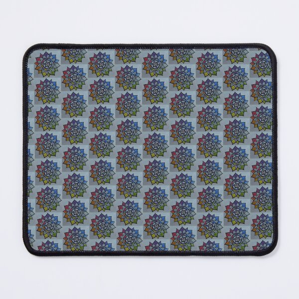 Item preview, NO PLACE LIKE 'OM' MANDALA ~ SACRED GEOMETRY FOR THE SOUL~ CHAKRA COLORS designed and sold by Ann Chatfield.