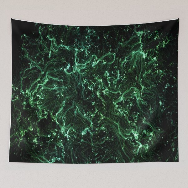Item preview, Neon Flame Emerald designed and sold by rapplatt.