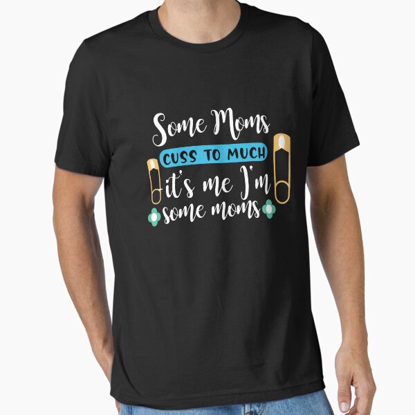 Vista previa del artículo con la obra «ALGUNAS MAMÁS MALDICEN DEMASIADO SOY YO SOY ALGUNAS MAMÁS CON ROPA A JUEGO PARA REGALOS DE HALLOWEEN O NAVIDAD PARA MADRES», diseñado y vendido por todaytees.