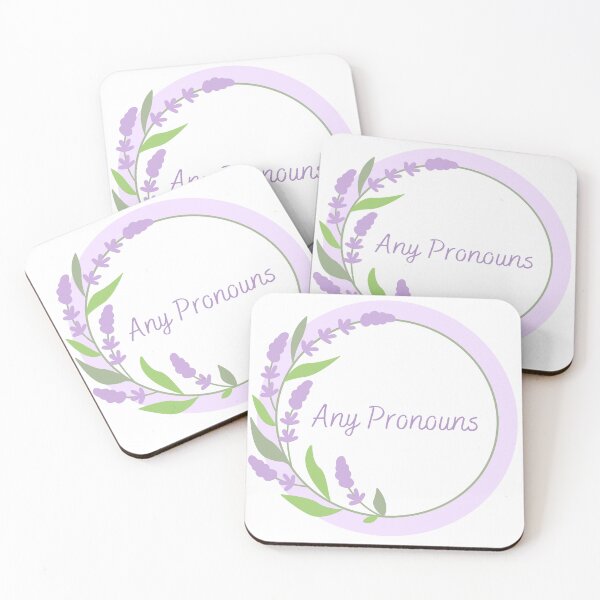 Item preview, Lavender Any Pronouns Design designed and sold by mjalred.