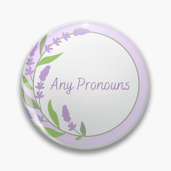 Item preview, Lavender Any Pronouns Design designed and sold by mjalred.