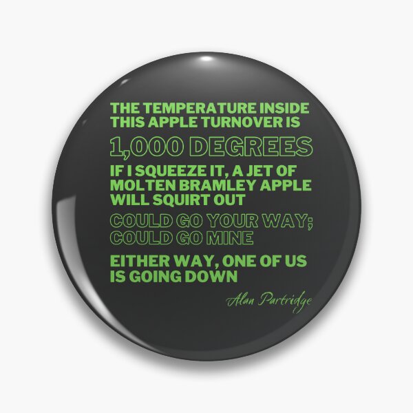 Item preview, ALAN PARTRIDGE - Apple Turnover designed and sold by Ew-i-am.