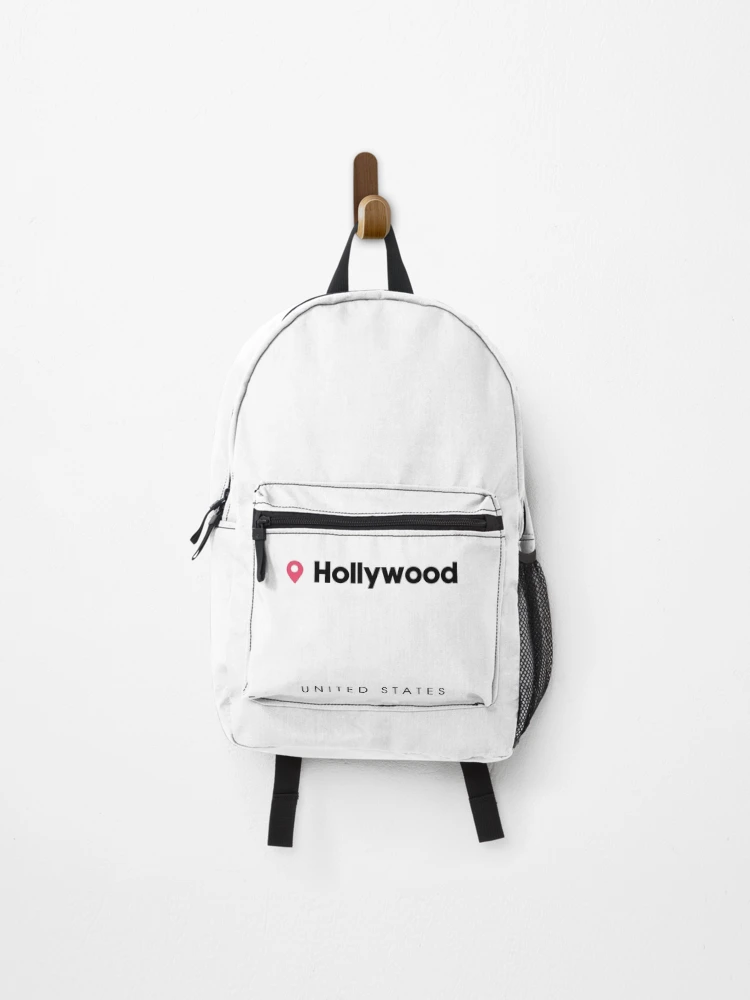 Thumbnail 1 of 3, Backpack, Hollywood Map designed and sold by Rajadrone.