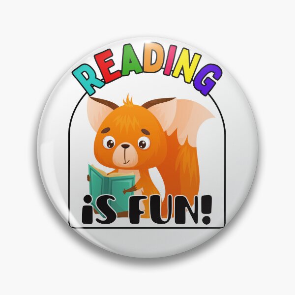 Item preview, Reading Is Fun Fox designed and sold by DWDiva.