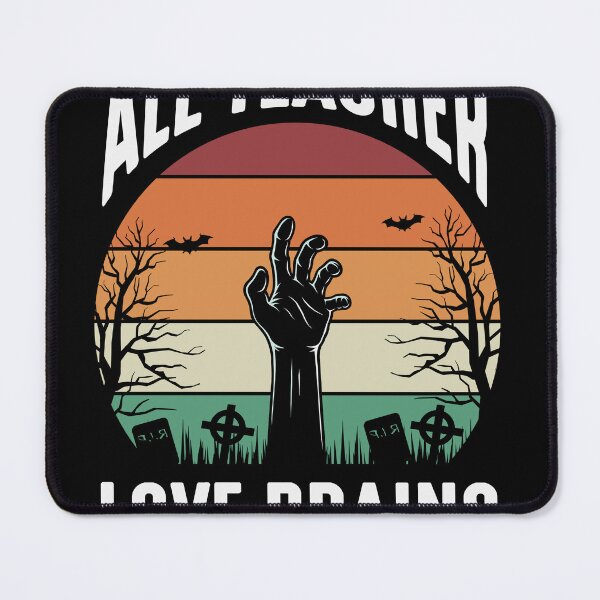 Item preview, All Teacher Love Brains designed and sold by my-pro-designer.