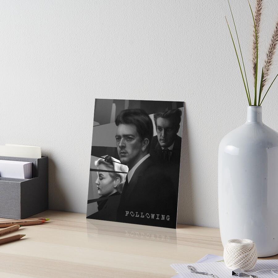 Following Art Board Print