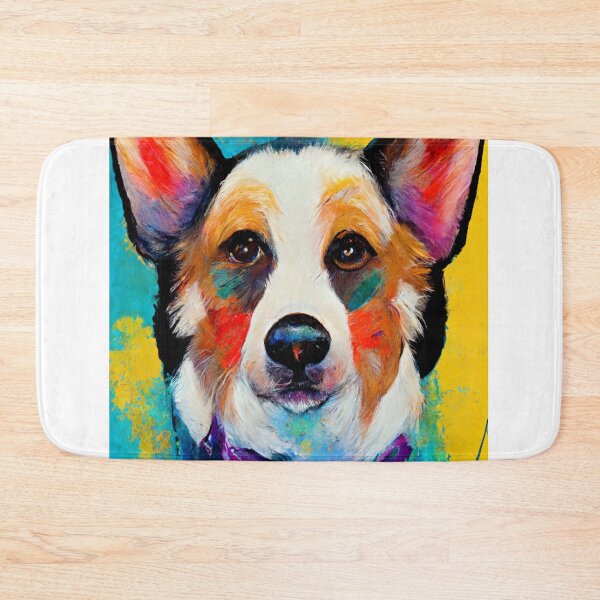 Item preview, Pem Welsh Corgi Colorful Pop Art Portrait for Dog Lovers designed and sold by tantann.