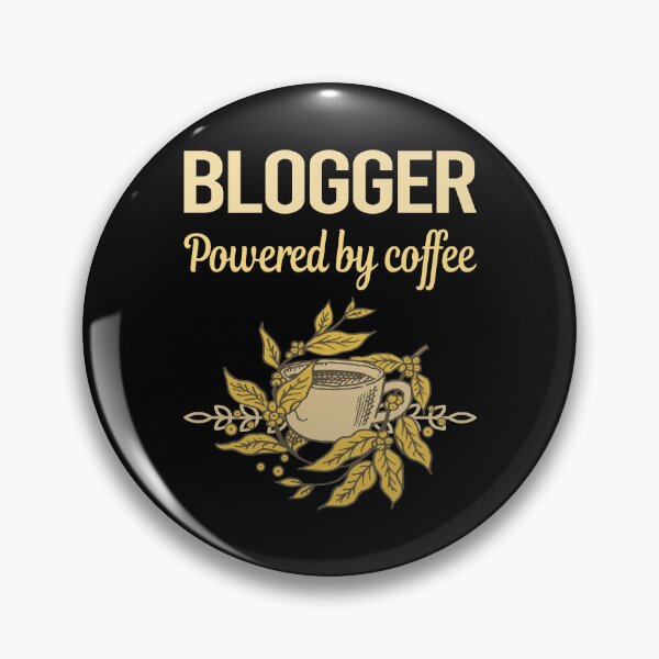 Item preview, Powered By Coffee Blogger designed and sold by cossinulsesj.