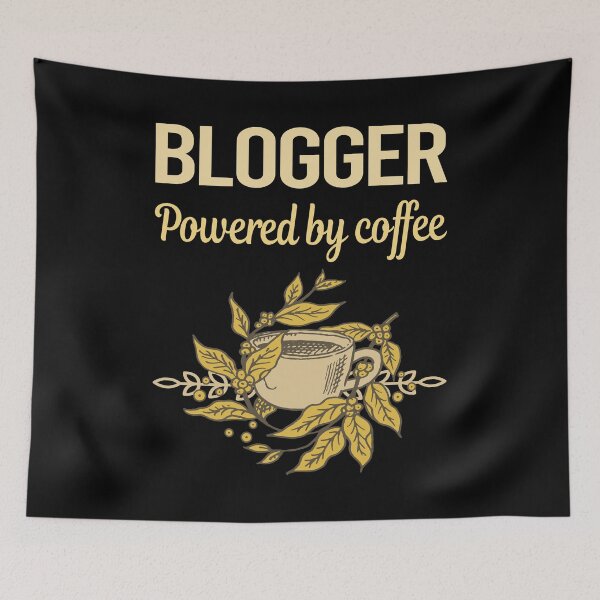 Item preview, Powered By Coffee Blogger designed and sold by cossinulsesj.