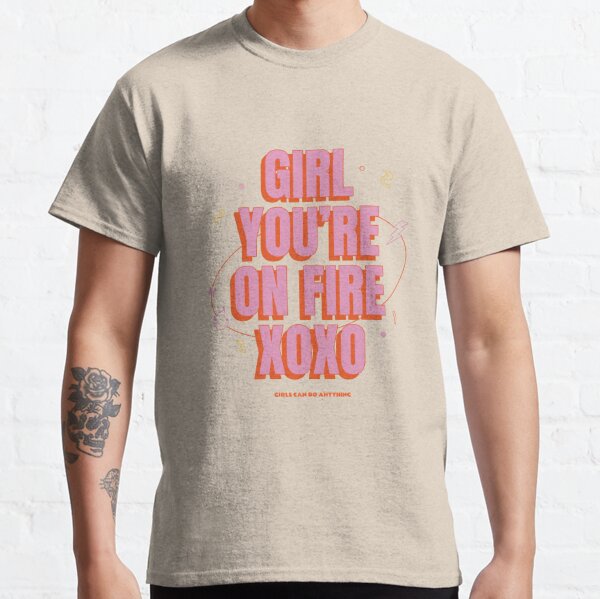 Redskins International” Ladies Shirt – Fire and Flames Music and