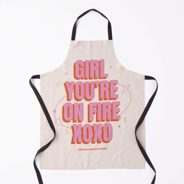 Item preview, Girl You're On Fire XOXO designed and sold by ArtCity Designs.