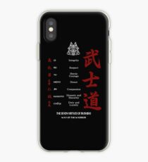 The Seven Virtues Of Bushido iPhone Case