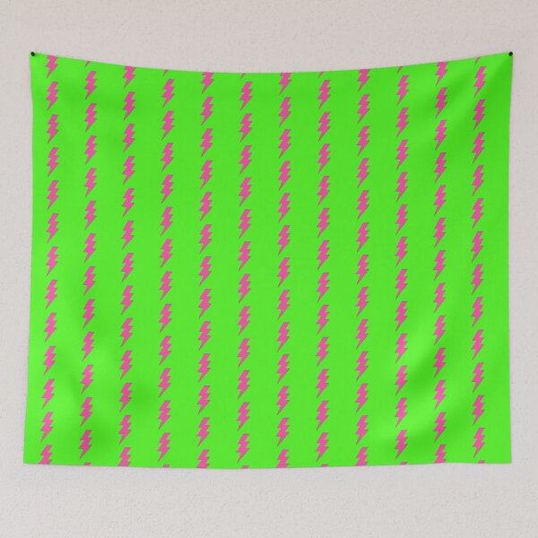 Item preview, Pink Trendy Lightening Bolt designed and sold by theprintedclub.