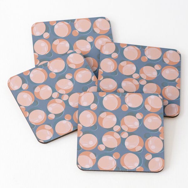 Item preview, Modern colourful circle light pattern  designed and sold by TipTopTapo.