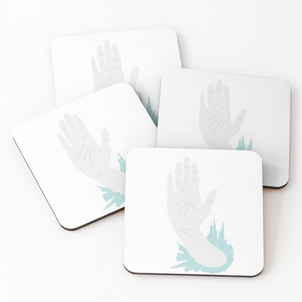 Item preview, Stop hand gesture with palm held up designed and sold by KandMe.