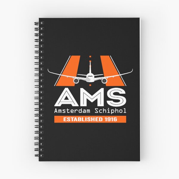 Item preview, AMS Amsterdam Schiphol Airport - Plane Design designed and sold by FouDeeziner.