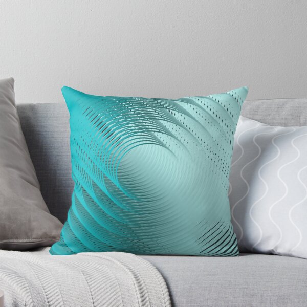 Aperçu de l'œuvre Art numérique impression 3D turquoise créée et vendue par Vesna7791.
