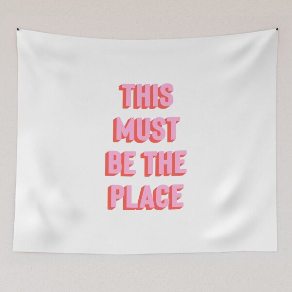 Item preview, This Must Be The Place designed and sold by GirlGangPrints.