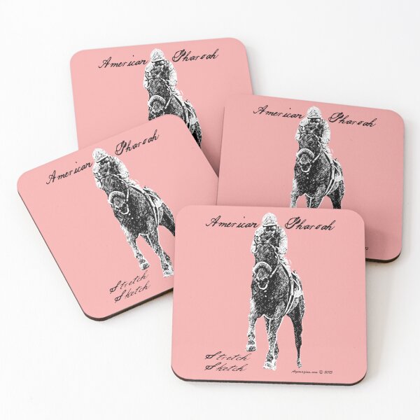 Item preview, American Pharoah Stretch Sketch   designed and sold by OrdesaDesign.
